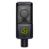 莱维特(LEWITT)LCT 240 PRO专业电容麦克风电脑主播手机通用录音全民k歌录音棚唱歌设备