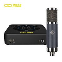 IXI MEGA M4 外置电脑声卡套装 专业主播设备 手机直播USB抖音快手全民K歌游戏 M4+德律风根 TF-47