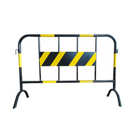 腾驰（CT）铁马护栏塑料隔离栏公路护栏交通设施 铁马围栏栅栏可移动铁马护栏黄黑条纹