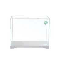 SUNSUN 森森 超白桌面小鱼缸长方形HWK-420P裸缸（420*230*260mm）