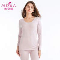 雅黛俪秋衣秋裤男女士棉质薄款时尚情侣打底彩棉修身保暖内衣套装DYL71601 女款 紫色 L