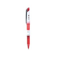 PILOT 百乐 日本百乐（PILOT）BLN-VBG5宝威走珠笔子弹头中性笔 0.5mm防滑签字笔水笔啫喱笔 红色