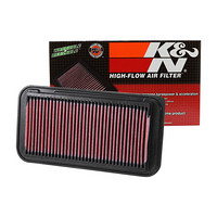 K&N美国进口高流量空滤可清洗重复使用适用于F3 F3R V80 花冠 花冠EX 33-2252