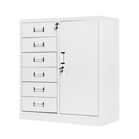 奈高NG办公文件柜铁皮柜矮柜抽屉资料柜档案柜储物柜