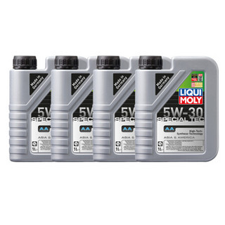 LIQUI MOLY 力魔 德国原装进口 专业雷夫AA机油 5W-30 SN/CF级 (4