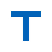 信发(TRNFA)5s定位贴 T型100个装 四角直角定位标签定位胶带 定置线警示条桌 反光蓝色