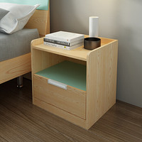 A家家具 床头柜 现代简约卧室床头柜 北欧马卡龙套系撞色床边储物柜 单个床头柜 JB2918
