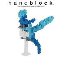 日本nanoblock儿童积木益智玩具小颗粒拼插拼搭微型积木精灵宝可梦公仔急冻鸟 12岁+ 823594