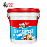 德高 Davco 德高透明防水胶外墙防水涂料5KG/桶（适合外墙）