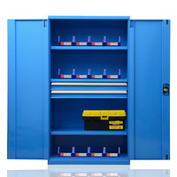 佐盛重型工具柜整理柜车间工具收纳箱铁皮柜带挂板钢制资料柜50CM深 款式2