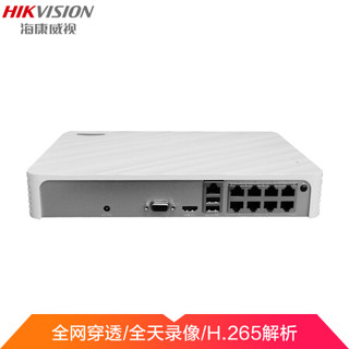海康威视 网络监控硬盘录像机 ds-7108n-f18p(b)海康威视 7108n-f1/8p