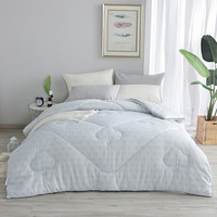 意尔嫚 被子家纺 棉花被加厚透气保暖秋冬天棉被子 印花绗缝新款 200*230cm 重量6斤 棉花被 一生一世