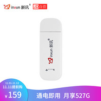 新讯(inxun) 随身wifi插卡9600联通版mini 4G无线路由器无线终端上网卡 USB插卡车载随行MIFI