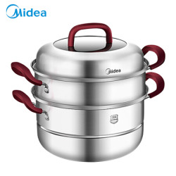 Midea 美的 ZG26G03 不锈钢蒸锅 3层 26cm