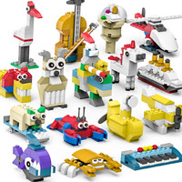 万高（Wangao）小颗粒积木玩具拼装立体拼插动物儿童玩具600小颗粒盒装