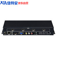 信特安XTA604T 电视拼接器4屏hdmi画面 U盘播放视频盒子 VGA输入HDMI输入4路HDMI输出 液晶屏电视机拼接器