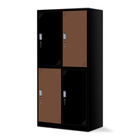  ZHONGWEI/中伟 拆装 更衣柜 锁  咖啡色 3层