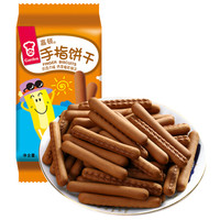 嘉顿 饼干糕点 零食点心 巧克力味手指饼干90g