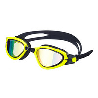 川崎 KAWASAKI 泳镜 防水性好时尚美观适合各种脸型游泳镜 GS-710P黄色游泳镜