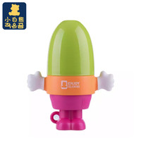 小白熊 (Snow Bear)机器人咬咬训练器  婴儿咬胶牙胶 磨牙棒 （内赠1个硅胶咬袋） 绿色 09351