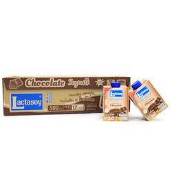 力大狮 Lactasoy 巧克力味豆奶 500ml*12盒/箱  泰国进口 营养早餐 豆奶 *4件