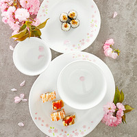 康宁CORELLE 美国进口22头樱花系列玻璃餐具套装22-SR