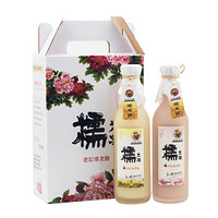 卞氏 米酒 （玫瑰+桂花）糯米酒礼盒装 375ml*2