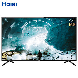 12日0点：Haier 海尔 LE43C51 43英寸 液晶电视