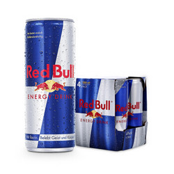Red Bull 红牛 含气维生素功能饮料 奥地利版 250ml*4罐