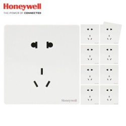 Honeywell 霍尼韦尔 正五孔插座 *10件