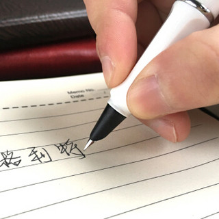 苏拉达钢笔铱金钢笔墨水笔明尖学生用书写钢笔签字笔-透明桔色