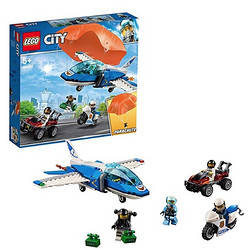 LEGO 乐高 城市系列 60208 空中特警降落伞追捕+41387 奥莉薇亚的夏日藏宝盒 *2件