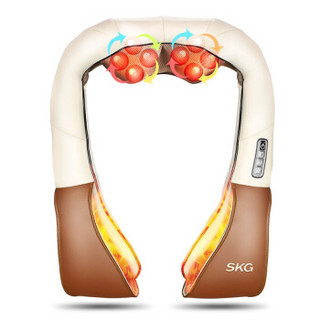 SKG按摩器按摩披肩充电款揉捏按摩肩带6666