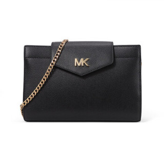 MICHAEL KORS 迈克 科尔斯 MK 女士CROSSBODIES系列黑色 牛皮单肩斜挎包 32F8GF5C9T BLACK