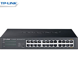 顺丰 TP-LINK TL-SG2024D 24口全千兆桌面WEB管理交换机 tplink网络监控分线器VLAN划分/端口汇聚/镜像QOS *2件