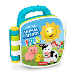 费雪 Fisher-Price 益智玩具 儿童玩具 随身小动物学习书 GFP12 *2件