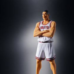 SLAMDUNK 灌篮高手 赤木刚宪 白色制服 限量版手办