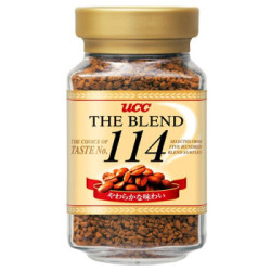 UCC 悠诗诗 114黑咖啡 速溶咖啡粉 90g/瓶 *14件