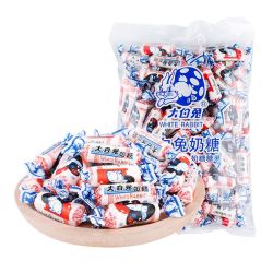 大白兔 奶糖 散装500g *5件