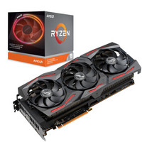 AMD 锐龙9 3900X处理器+华硕（ASUS）ROG-STRIX-RX5700XT-O8G-GAMING显卡 CPU与显卡套包