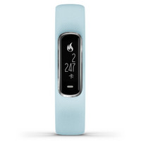 佳明（GARMIN）智能手环vivosmart 4 蓝色 运动光学心率睡眠监测游泳手环来电提醒智能通知手环 标准腕带