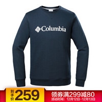 哥伦比亚（Columbia）卫衣 男士上衣冬季运动户外保暖针织衫长袖体恤衫 PM3773 464 S