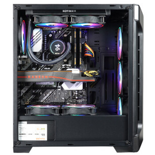 KOTIN 京天 强袭S377 组装台式机（Ryzen7 3700X、16GB、256GB、RX5700XT）