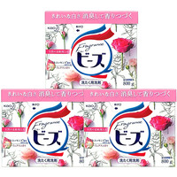Kao 花王 馨香洗衣粉 800g*3盒 优雅玫瑰香