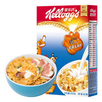 家乐氏（Kellogg‘s） 泰国进口麦片 谷维滋 即食粗粮营养早餐谷物燕麦 香甜玉米片300克 *3件
