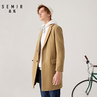 Semir 森马 19-008101301 男士毛呢大衣