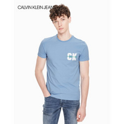 CK JEANS 卡尔文·克莱恩牛仔 J313492 短袖T恤