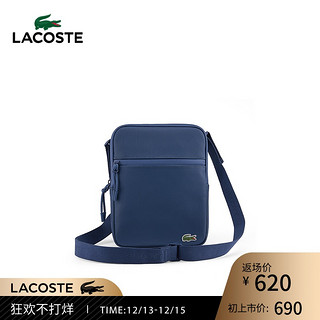 LACOSTE 拉科斯特 19秋冬新品简约单肩斜跨包男|NH2885M2