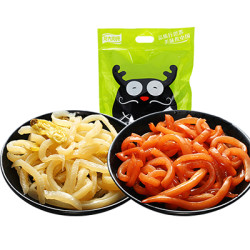 龙大肉食 香卤猪皮30g*4+ 泡椒猪皮30g*4