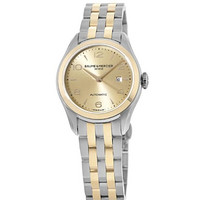 BAUME & MERCIER 名士 Clifton 10351 18kt玫瑰金女士机械腕表